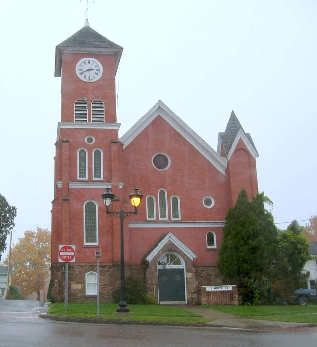 Former First Methodist Episcopal Church, Holley, NY, October 2009