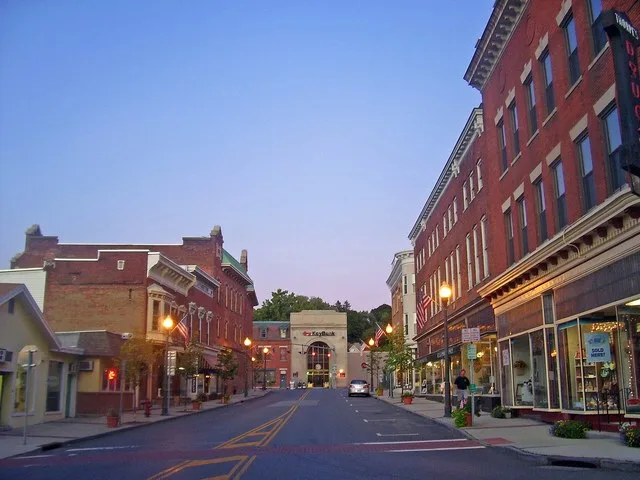 Historic district , Hoosick Falls , NY, USA