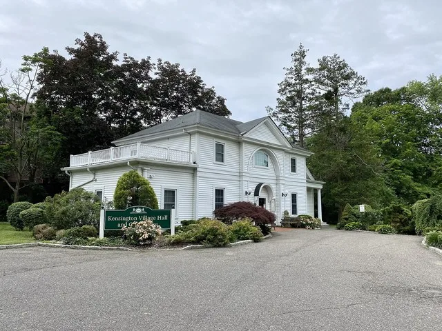 Kensington Village Hall in Kensington, Long Island, New York. This photo was taken on June 11, 2021.