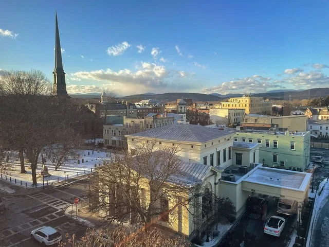 View of the Stockade District in Kingston, NY.