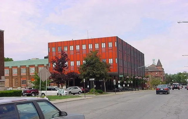 Photo of Lackawanna, NY City Hall. Located on Ridge Road at Victory Ave.