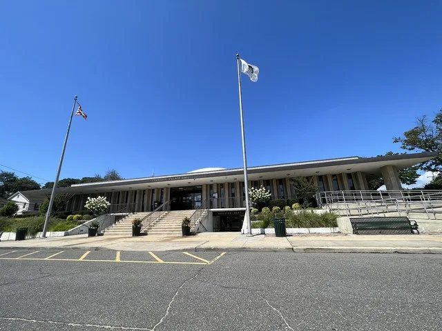 Lynbrook Village Hall in the Inc. Village of Lynbrook, NY on August 8, 2022.