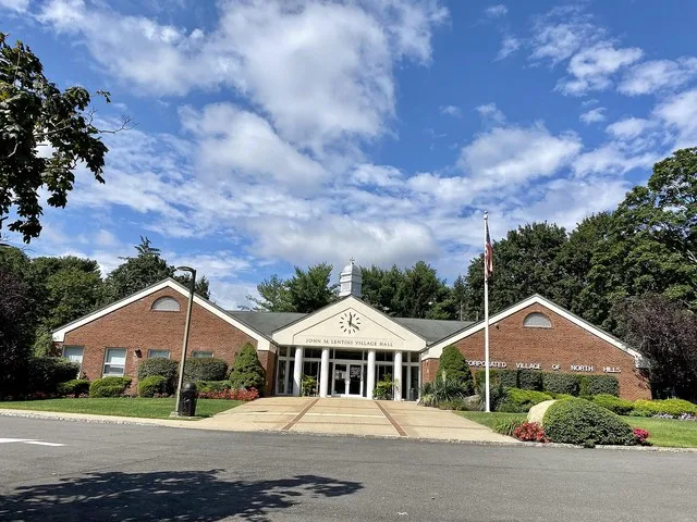 North Hills Village Hall in North Hills, on Long Island, in New York on September 18, 2021.