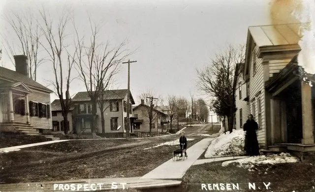 Remsen, New York on real photo postcard sent September 27, 1917