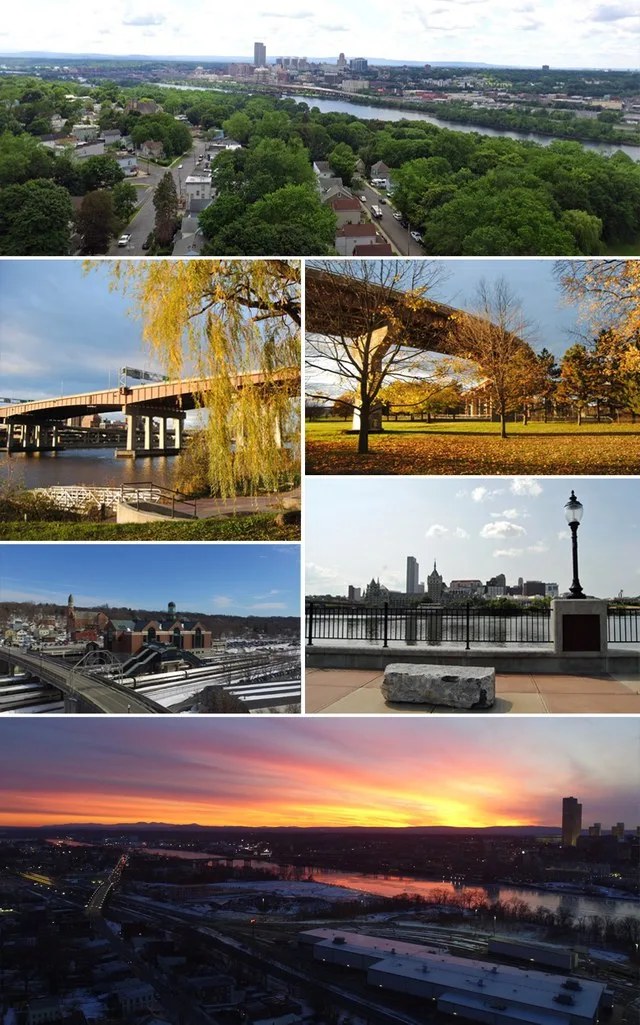 Compilation image of Rensselaer, New York, United States.