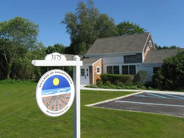Village hall of Sagaponack, New York