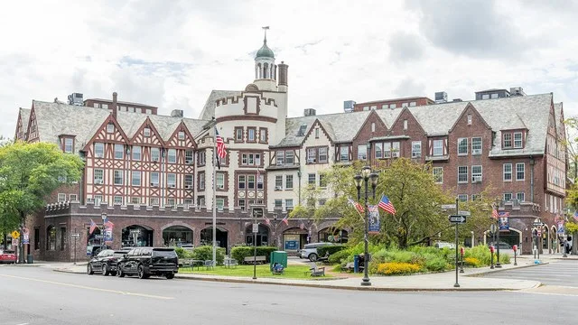 Harwood Building, Boniface Circle, Scarsdale, New York.