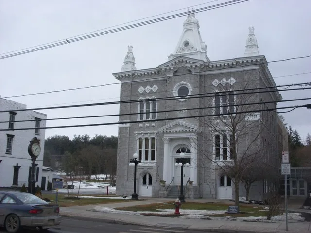 Schoharie County Courthouse, Schoharie, New York.