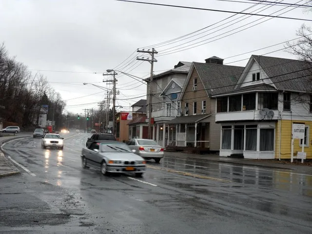 This photo shows Sloatsburg NY on Route 17