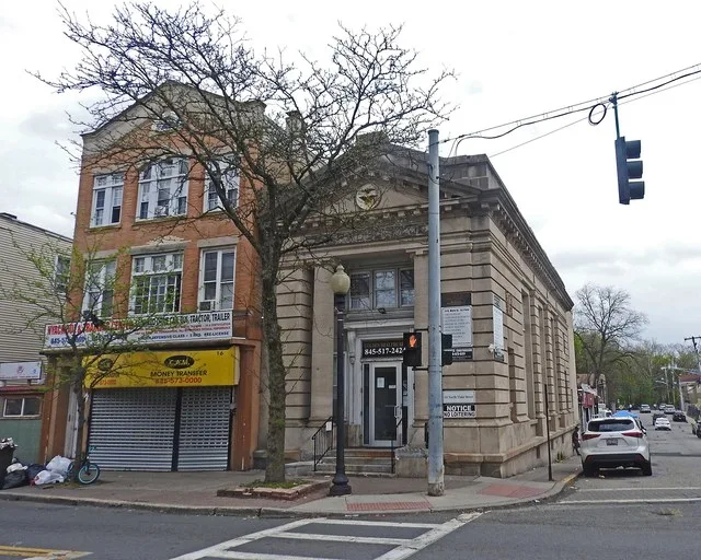 Looking east across North Main