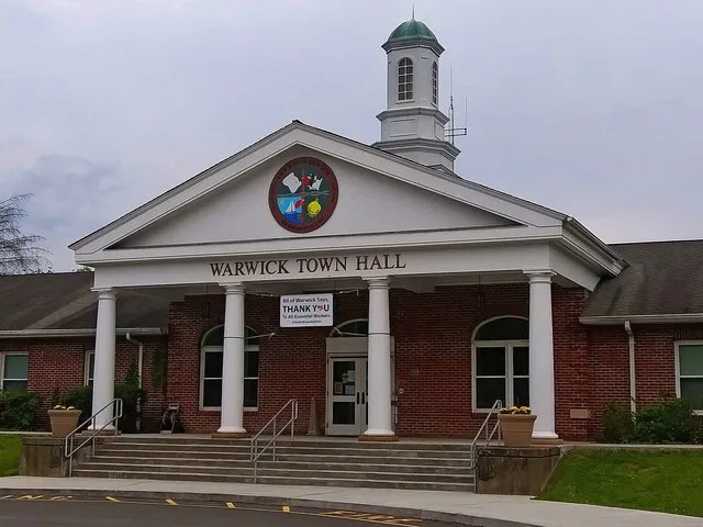 Warwick, NY , USA, town hall