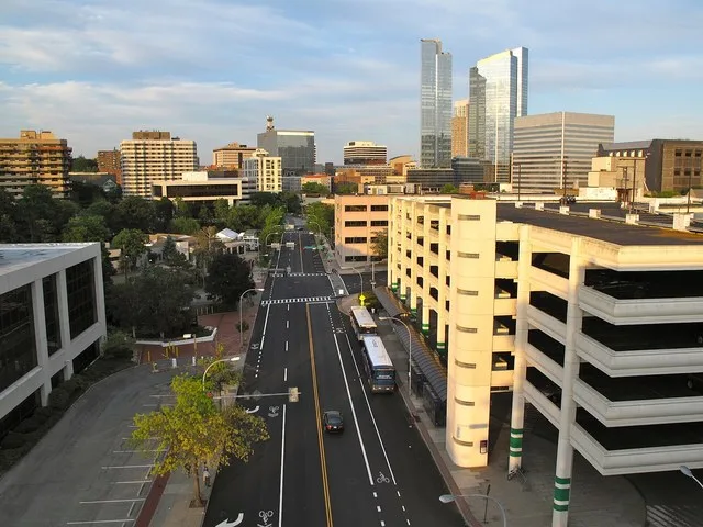 The City of White Plains, as seen from the West side.