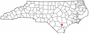 Adapted from Wikipedia's NC county maps by Seth Ilys.