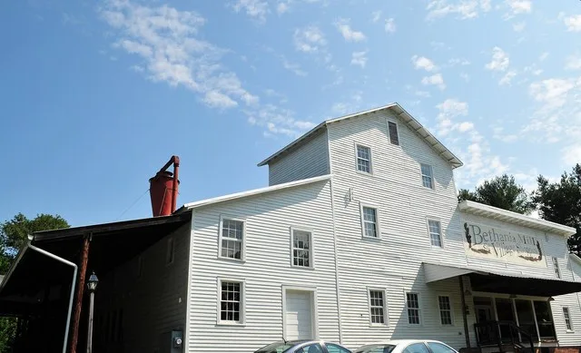 Bethania Historic District, North of Winston-Salem on NC 65, SR 1611, 1628, and 1688 • Boundary increase (listed Template:Dts , refnum 91000346): Roughly the area outside the orig...
