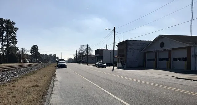 Downtown Black Creek, looking south down West Center Street