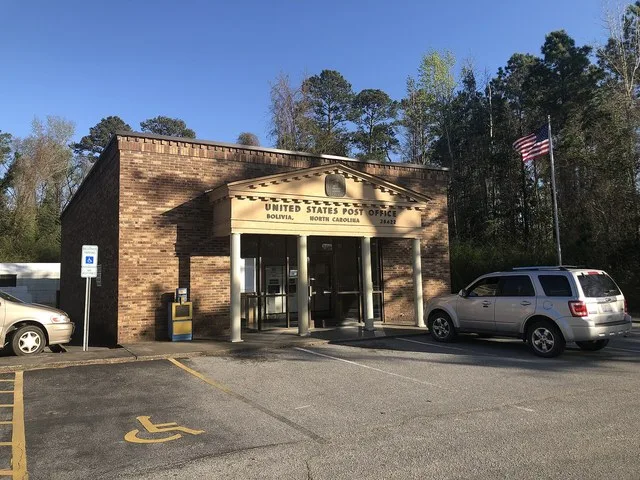 The post office in Bolivia, North Carolina.