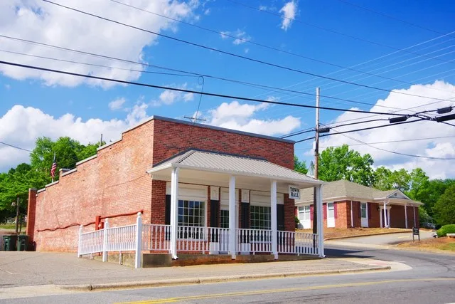 Town Hall in Bostic, North Carolina, United States.