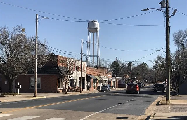 South Main Street in Broadway