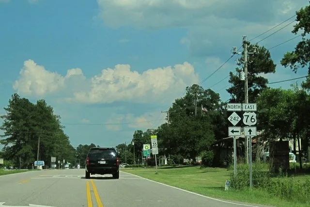 US 76 East at NC 242