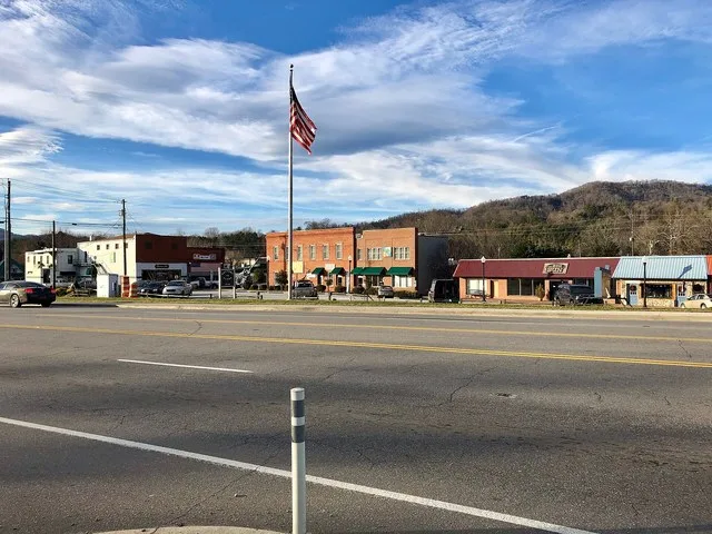 Depot Street, Clyde, NC