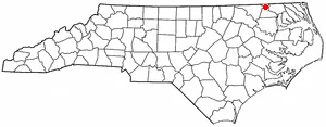 Adapted from Wikipedia's NC county maps by Seth Ilys.