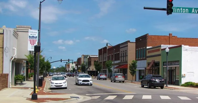 Dunn North Carolina This is an image of a place or building that is listed on the National Register of Historic Places in the United States of America . Its reference number is 90...