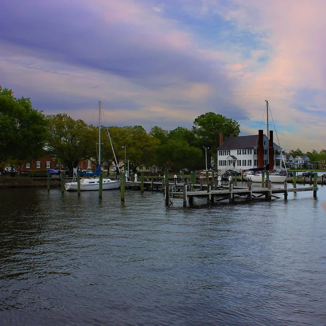 Edenton Waterfront & the Penelope Barker House