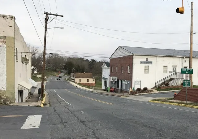 Downtown Franklinville, North Carolina