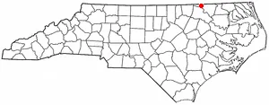 Adapted from Wikipedia's NC county maps by Seth Ilys.