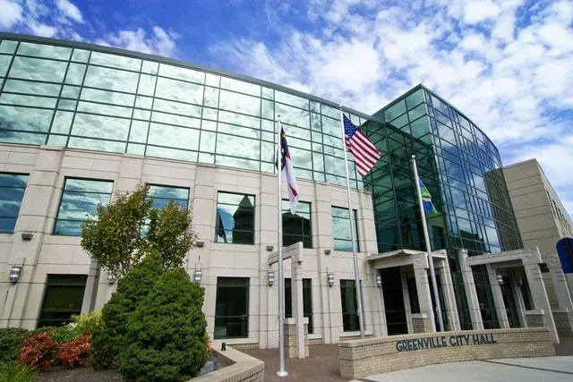 City Hall, Greenville, North Carolina.