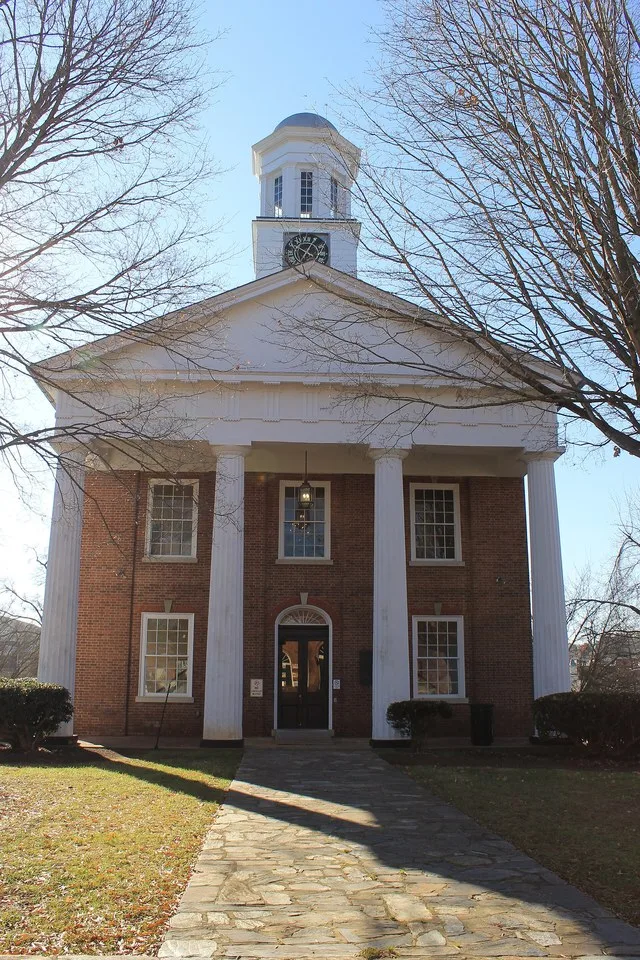 Old Orange County Courthouse, 106 E. King St. Hillsborough