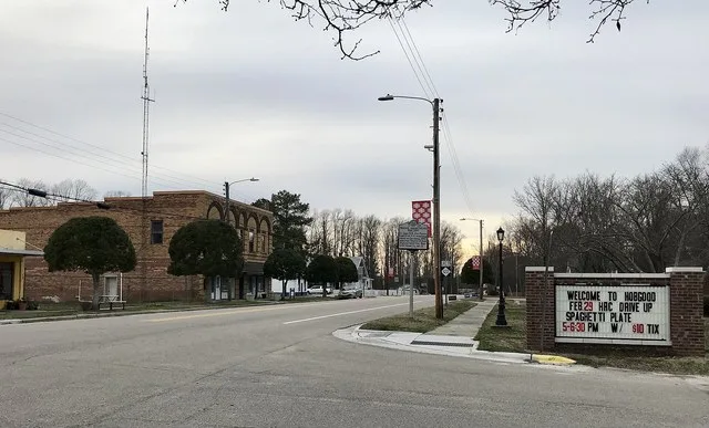 West Commerce Street in Hobgood