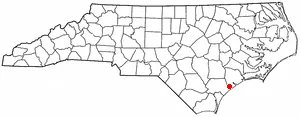 Adapted from Wikipedia's NC county maps by Seth Ilys.