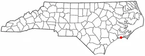 Adapted from Wikipedia's NC county maps by Seth Ilys.