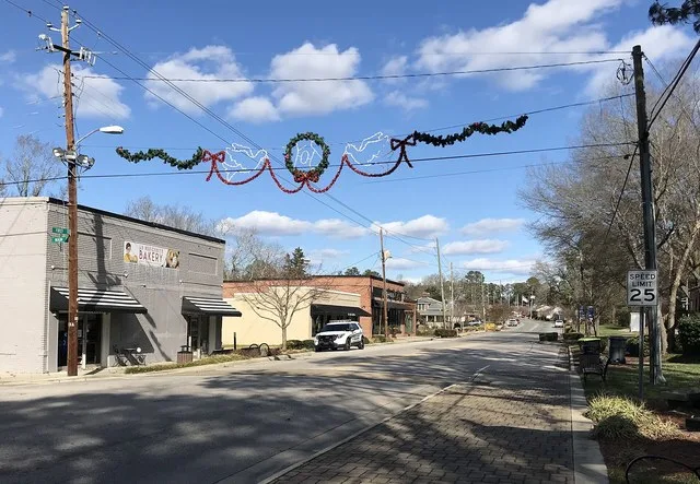 Historic downtown Knightdale