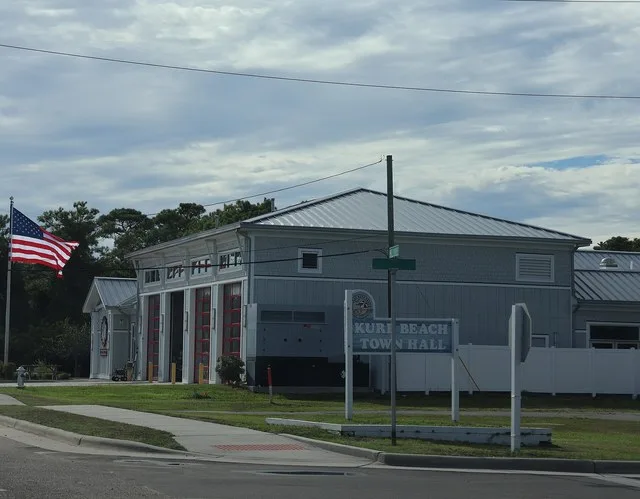 Kure Beach Town Hall in Kure Beach, North Carolina.