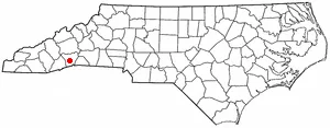 Adapted from Wikipedia's NC county maps by Seth Ilys.