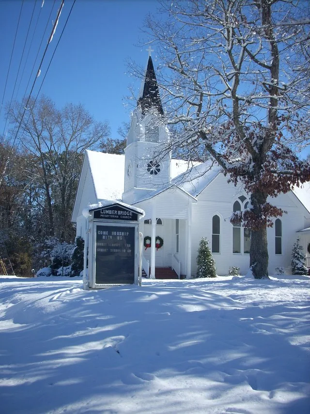 Church in Lumber Bridge, NC on NC Highway 71