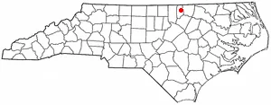 Adapted from Wikipedia's NC county maps by Seth Ilys.