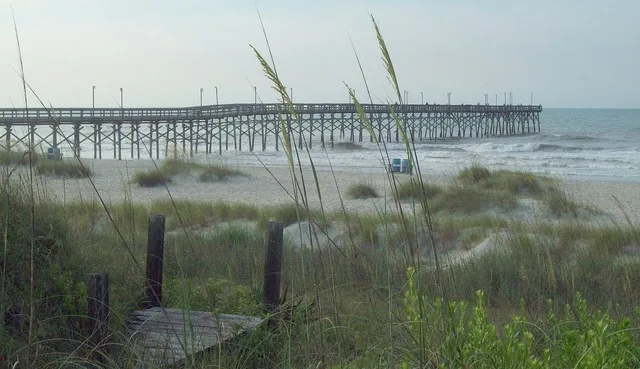 Fishing Pier at Ocean Isle Beach NC, June 2010