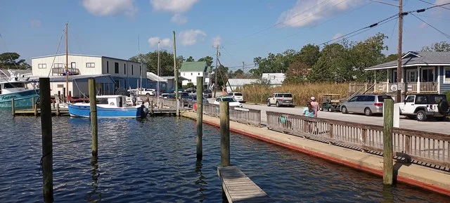 Oriental, North Carolina town dock