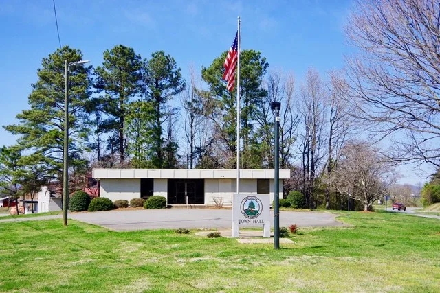 Town Hall in Polkville, North Carolina, United States