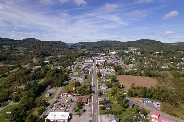 Town of Sparta October 2021 Aerial view