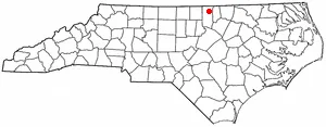 Adapted from Wikipedia's NC county maps by Seth Ilys.