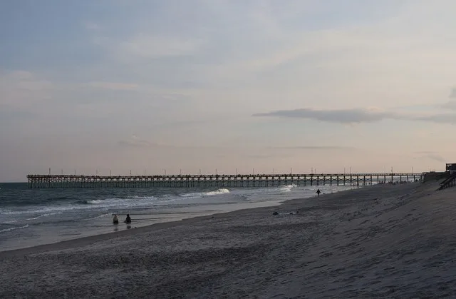 Public Beach Access #16 in Surf City, North Carolina.