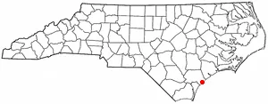 Adapted from Wikipedia's NC county maps by Seth Ilys.
