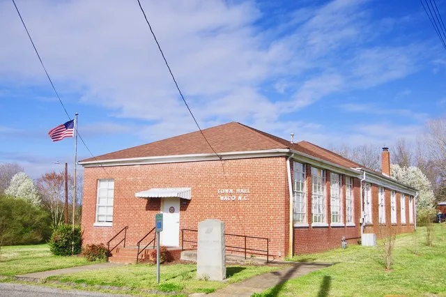 Town Hall in Waco, North Carolina, United States