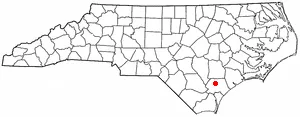 Adapted from Wikipedia's NC county maps by Seth Ilys.