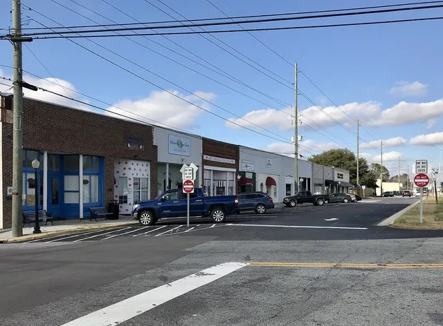 Railroad Street in Winterville