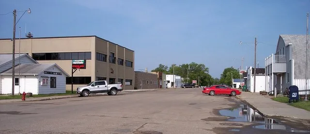 Broadway in w:Abercrombie, North Dakota